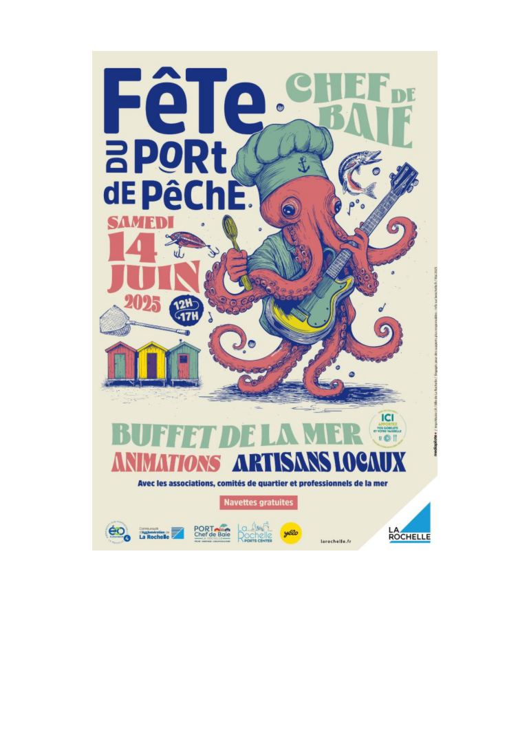 Lire la suite à propos de l’article La 28ème édition de la Fête du Port de Pêche de La Rochelle