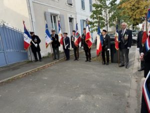 Hommages aux combats de Saint-Maurice et aux fusillés de Chef de Baie  