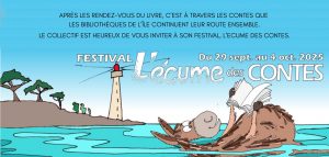 Festival « l’écume des contes » du 29 septembre au 4 octobre !