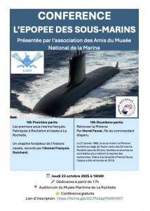CONFERENCE :  L’épopée des sous-marins