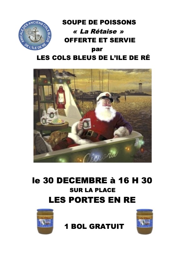 Lire la suite à propos de l’article LES COLS BLEUS AUX PORTES EN RE !