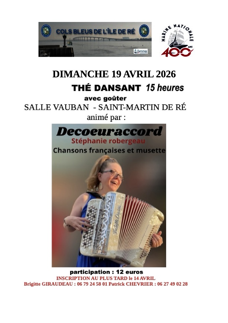 Lire la suite à propos de l’article DANSER AVEC LES COLS BLEUS !