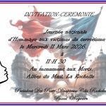 Hommage aux victimes du terrorisme