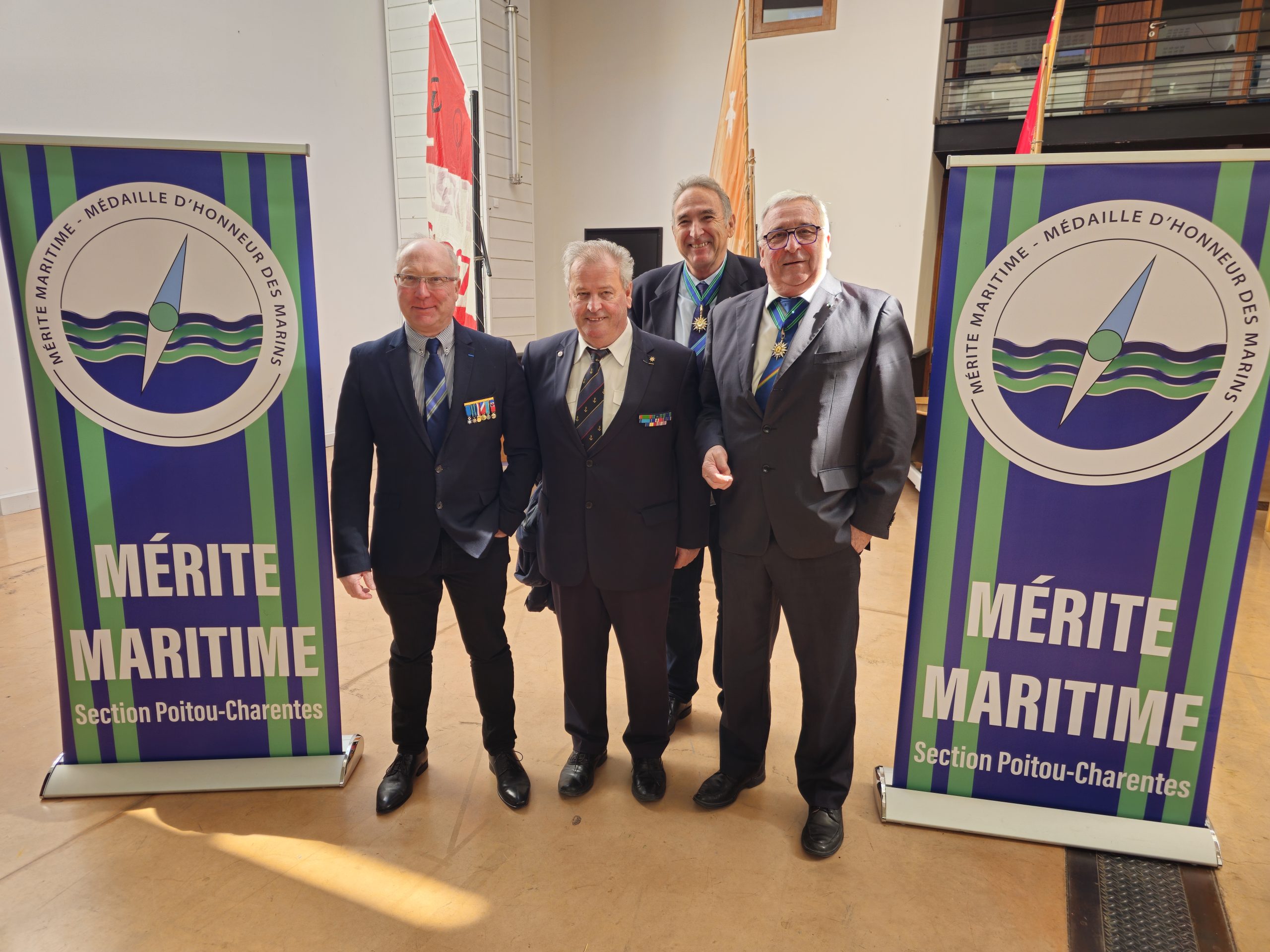 Lire la suite à propos de l’article FÉDÉRATION NATIONALE DU MÉRITE MARITIME ET DE LA MÉDAILLE D&rsquo;HONNEUR DES MARINS