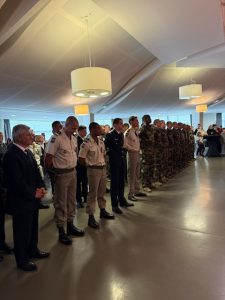REMISE DE CALOTS à LA FLOTTE