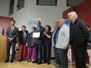 MÉDAILLE MINISTERIELLE pour Pierre LE DROUMAGUET :